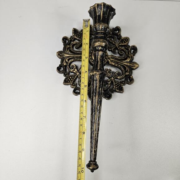 Vtg MidCentury Dart Industries 64' Wall Mounted Candleholder Sconces No 4831 Set - Picture 11 of 15